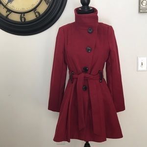 STEVE MADDEN RED COAT